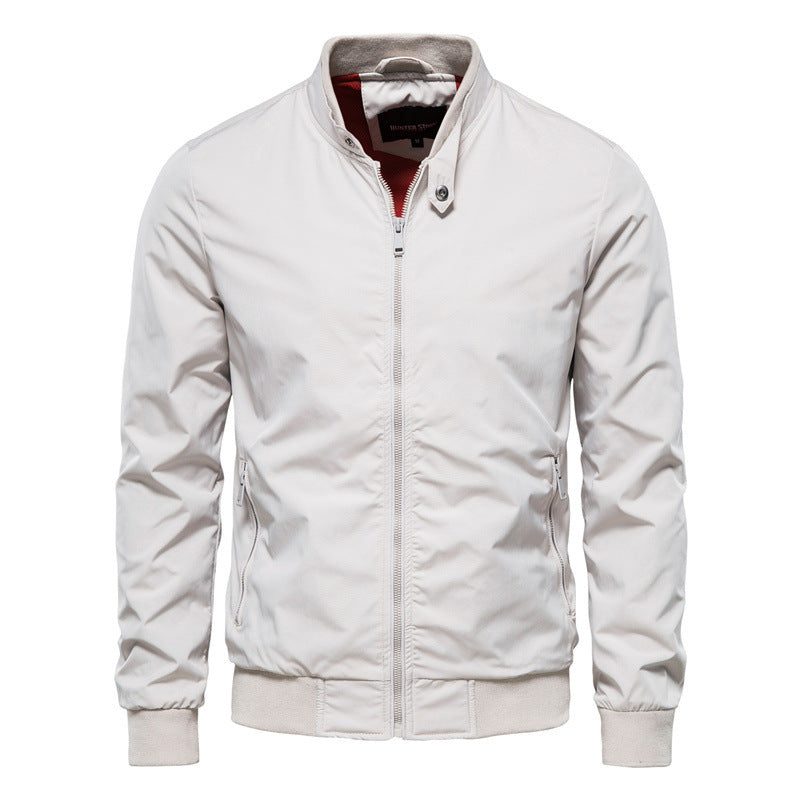 Men's Classic Bomber Jacket in Green