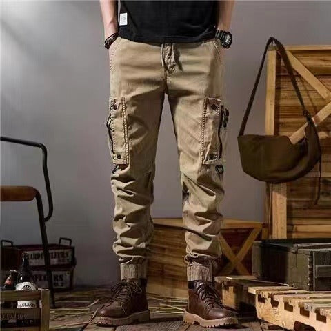 Men's Tactical Cargo Pants Back View