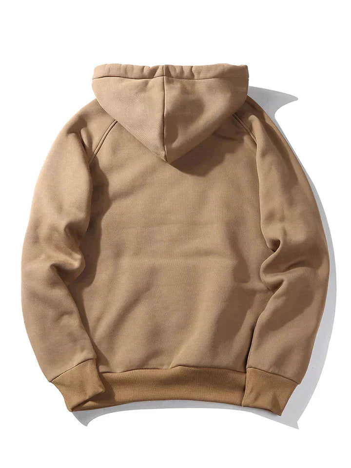 Art-Inspired Graphic Hoodie Back View