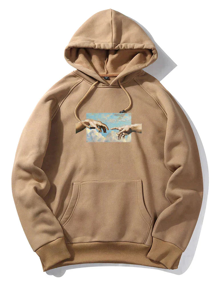 Art-Inspired Graphic Hoodie