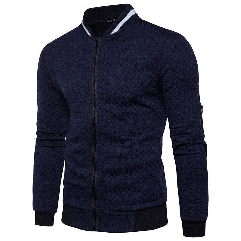 Quilted Bomber Jacket