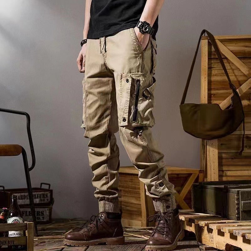 Men's Tactical Cargo Pants in Khaki