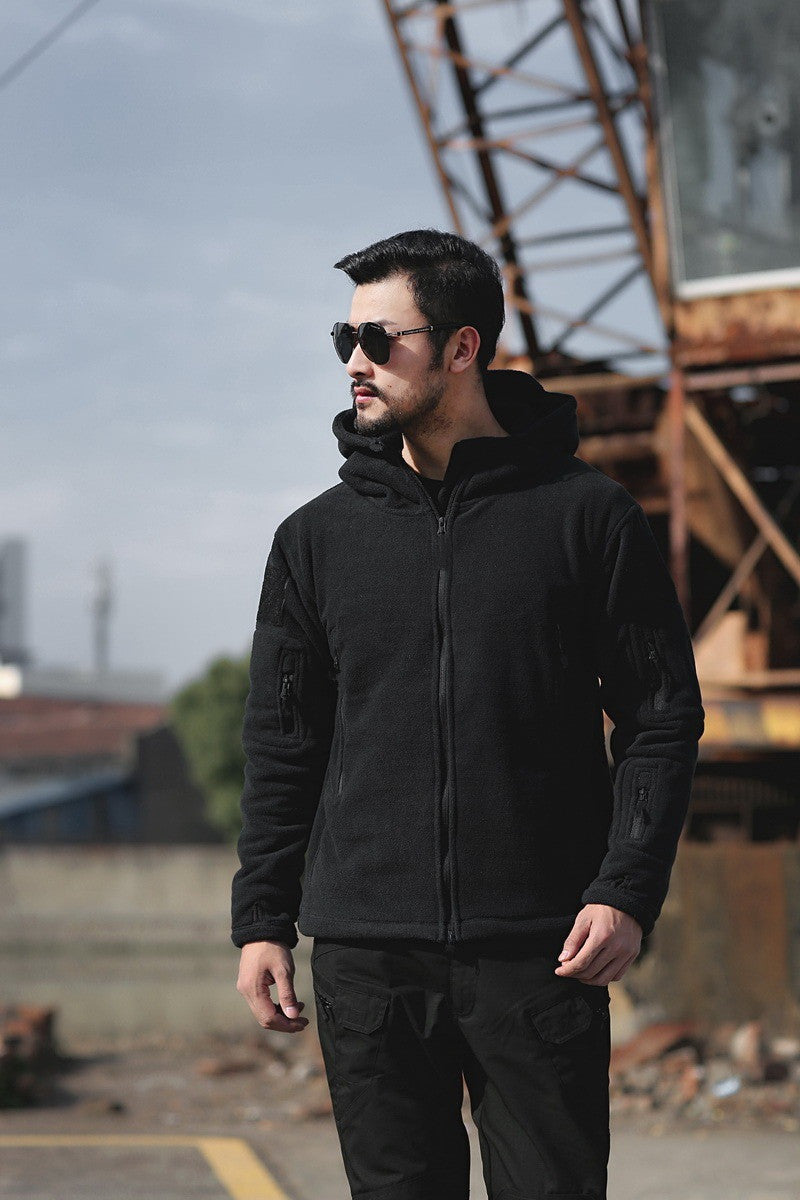Tactical Zip Hoodie Pockets