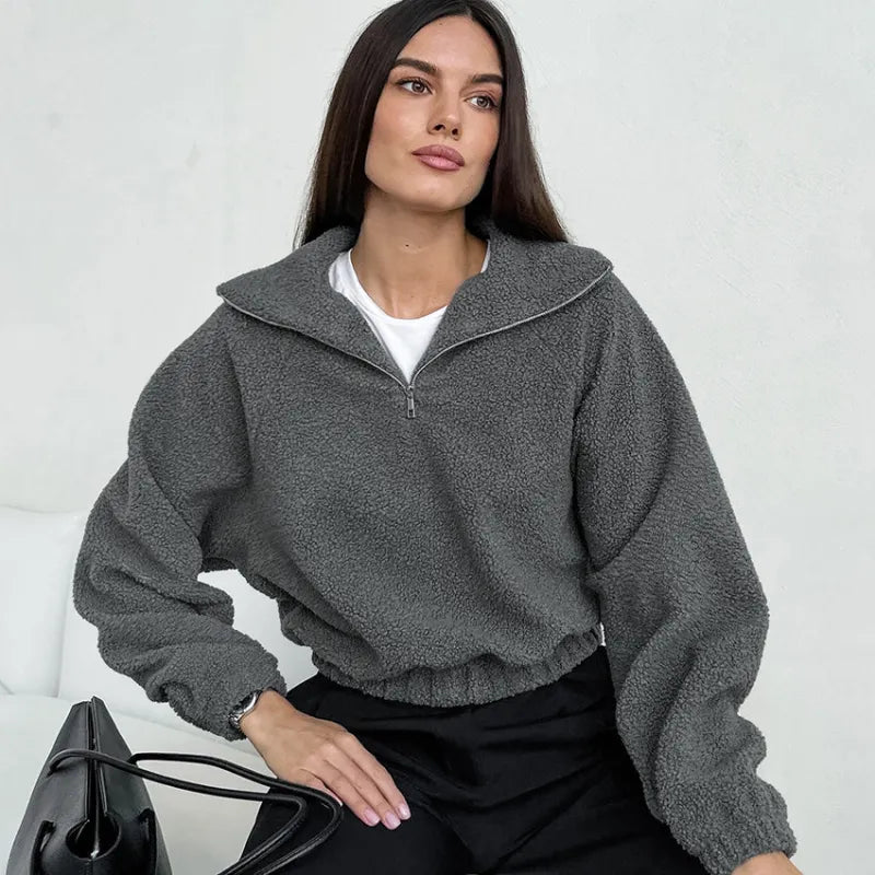 Half-Zip Fleece Pullover