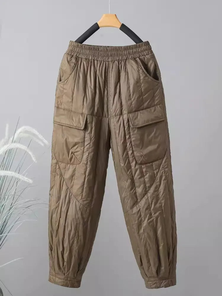 Relaxed Fit Cargo Pants Green